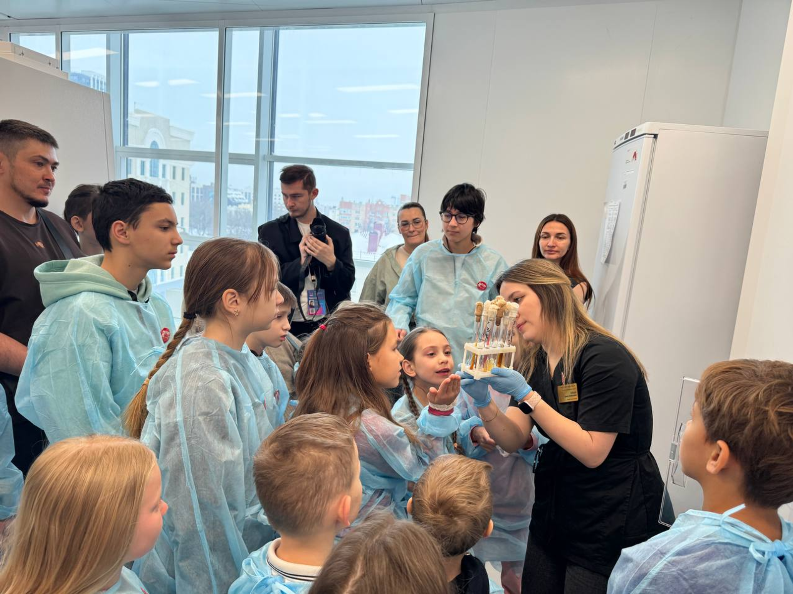 Школьникам Башкирии показали разработки межвузовского кампуса Уфы