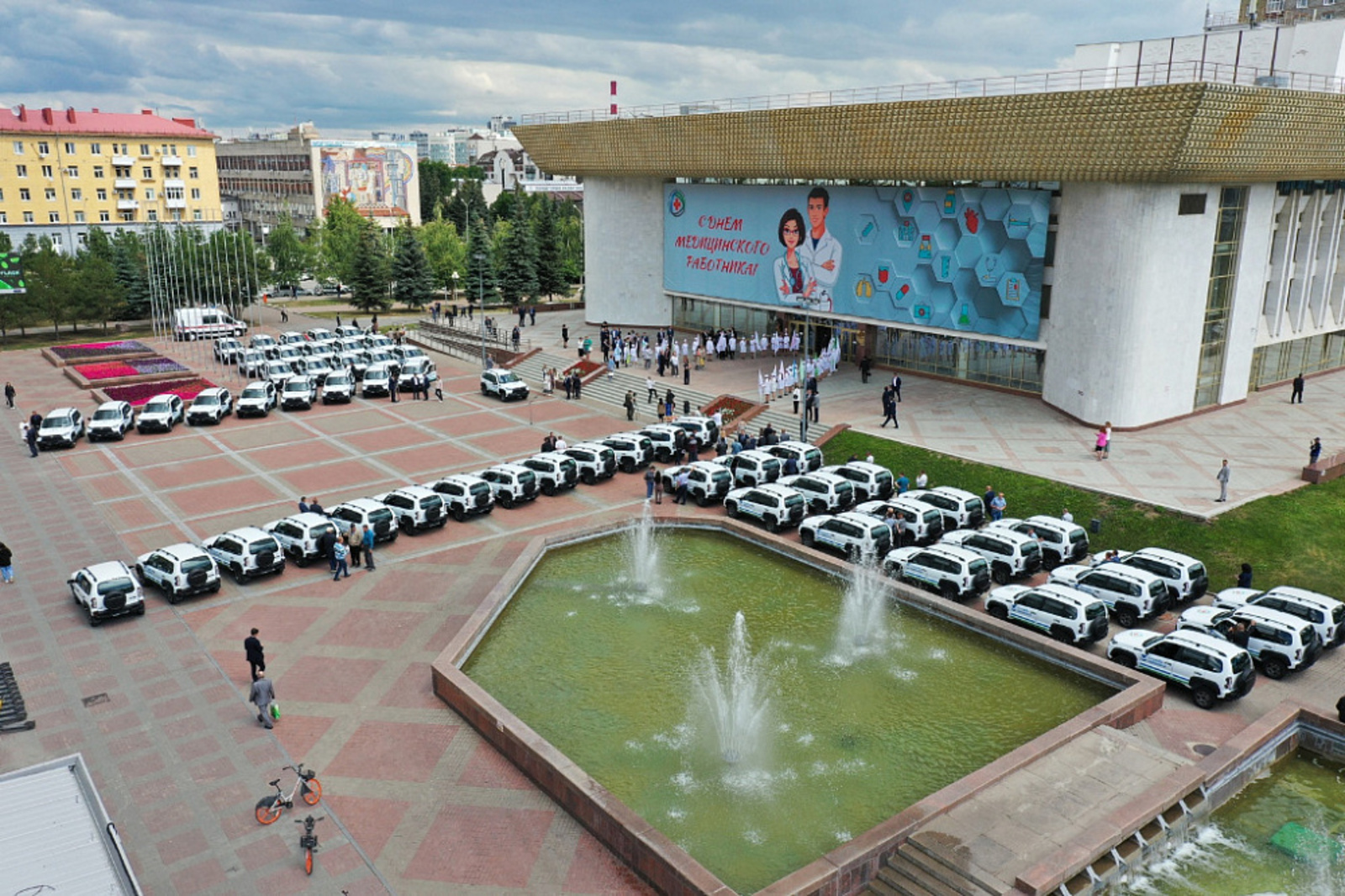 Месягутовская ЦРБ приняла на баланс новые автомобили