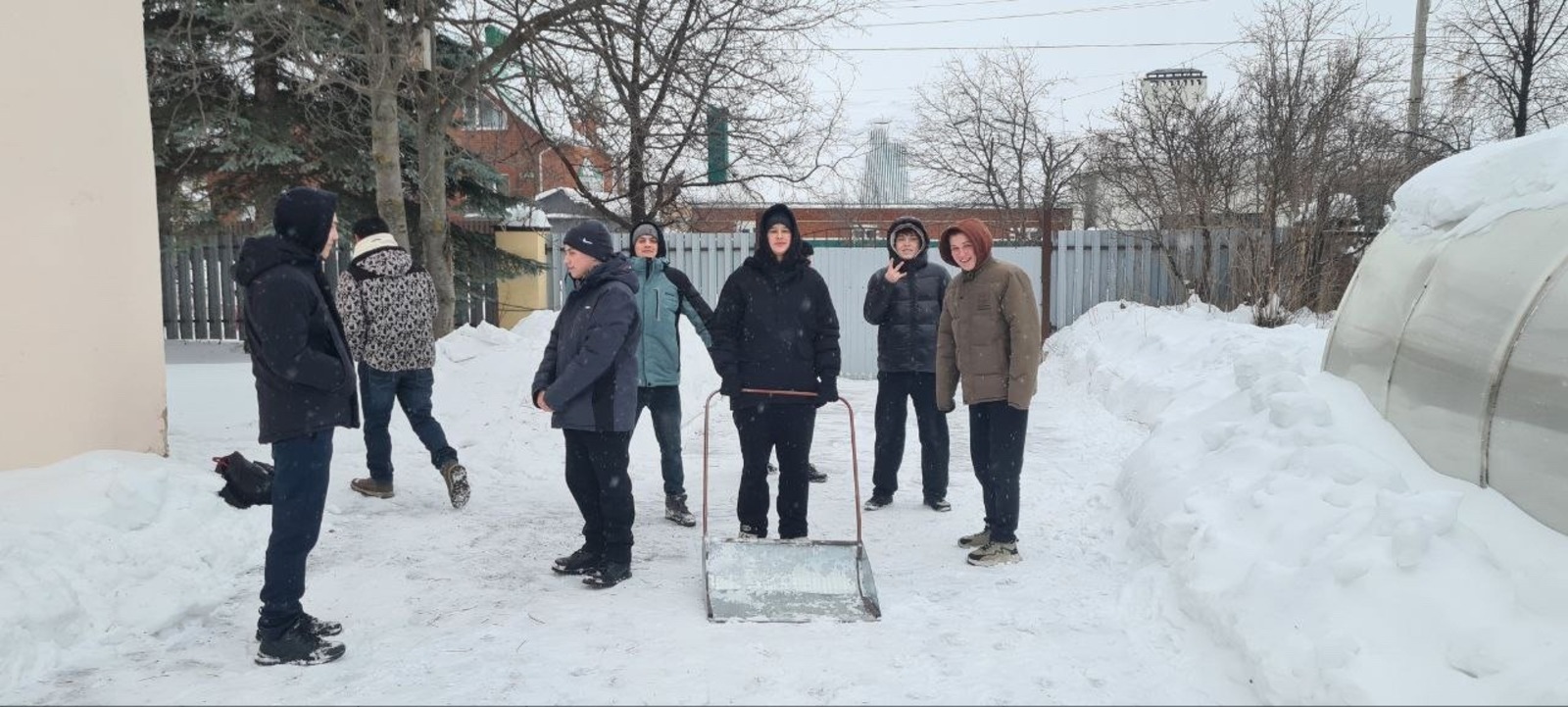 волонтёрского штаба им. М. Шаймуратова