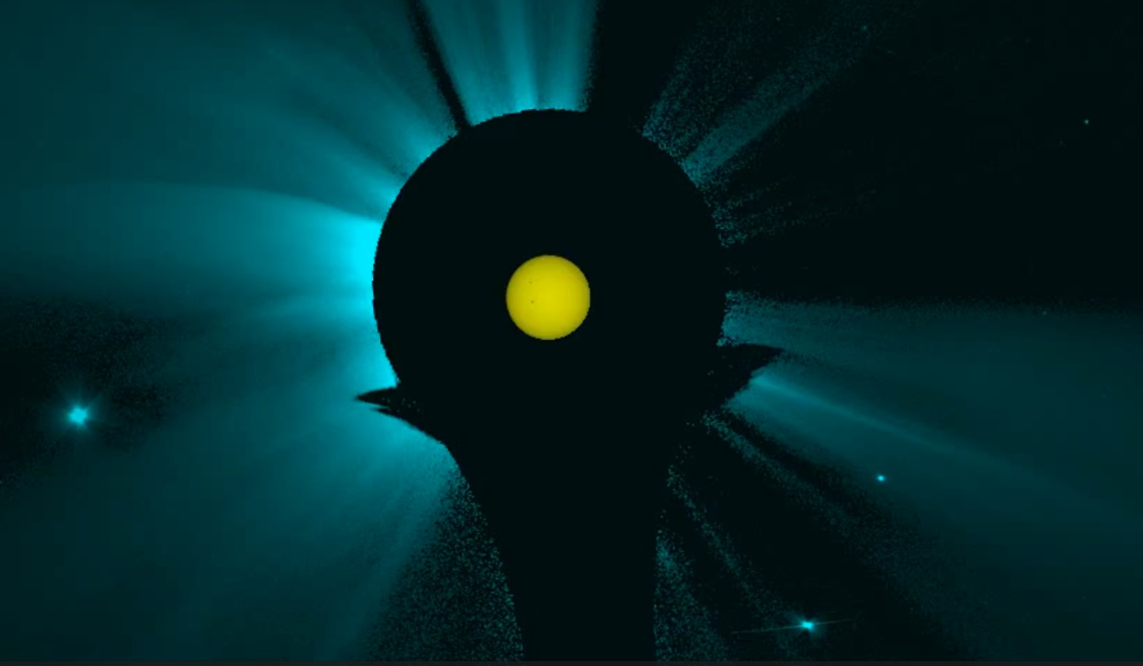 скриншот видео ТГ-канала Лаборатории солнечной астрономии ИКИ РАН