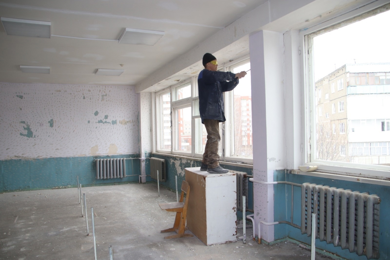 В 74 школах Башкирии ведутся ремонтные работы