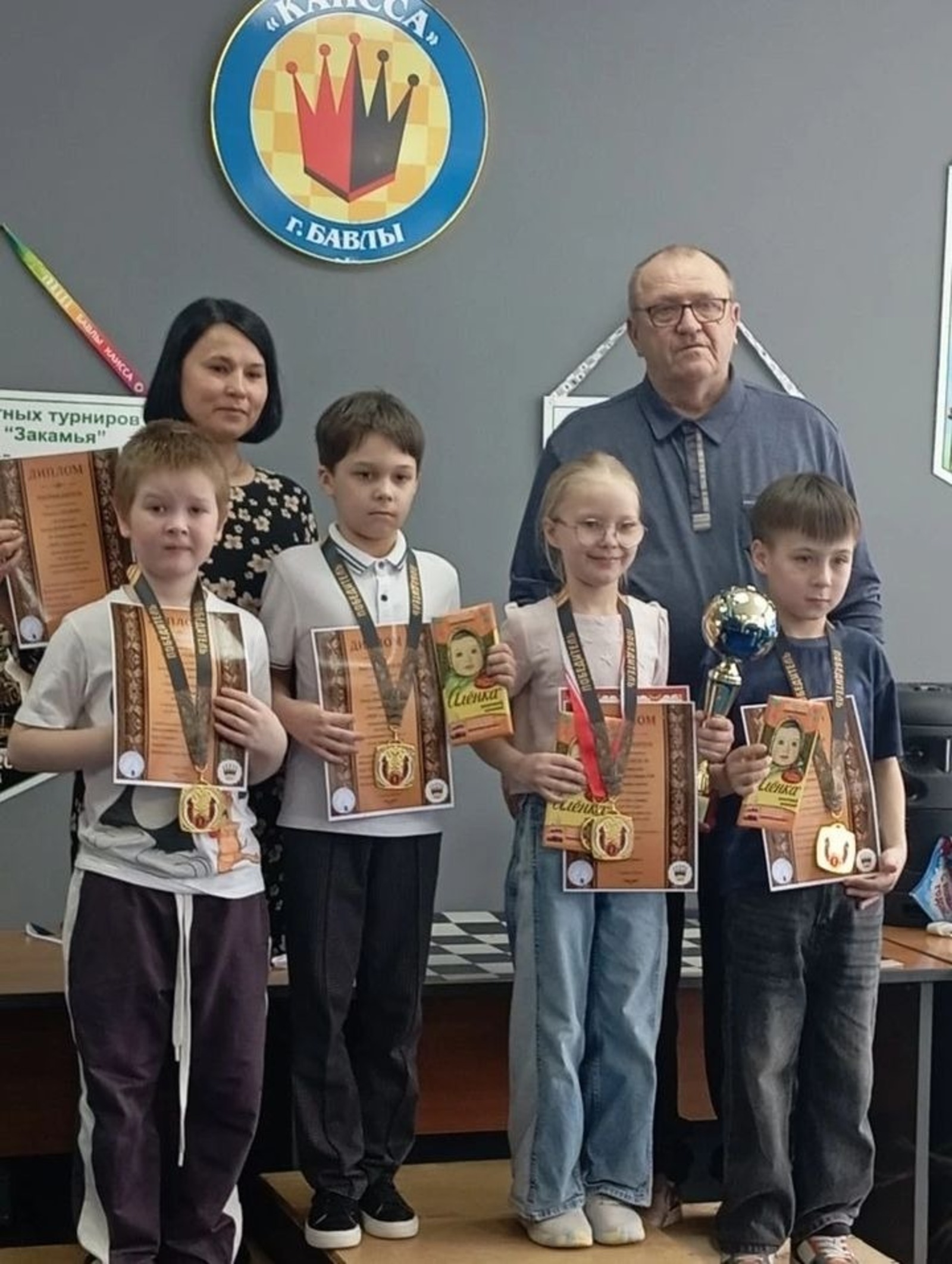 предоставлено спортивной школой № 2 по шахматам