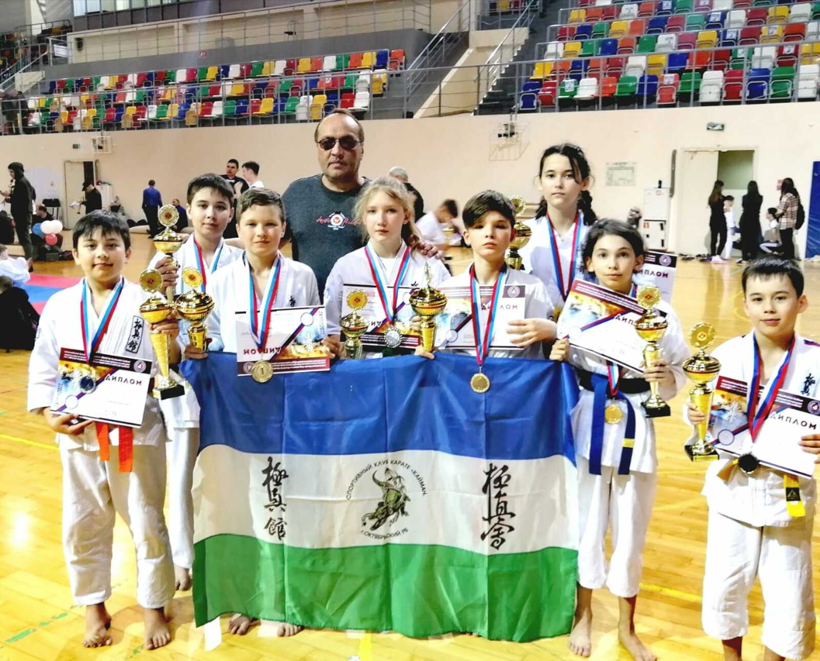 Четыре воспитанника спортивного клуба карате «Кайман» стали победителями первенства и чемпионата России по киокушин-карате