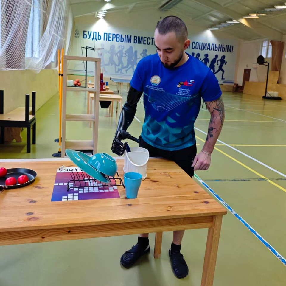 Ветеран СВО из Башкирии участвует в федеральном проекте по кибатлетике