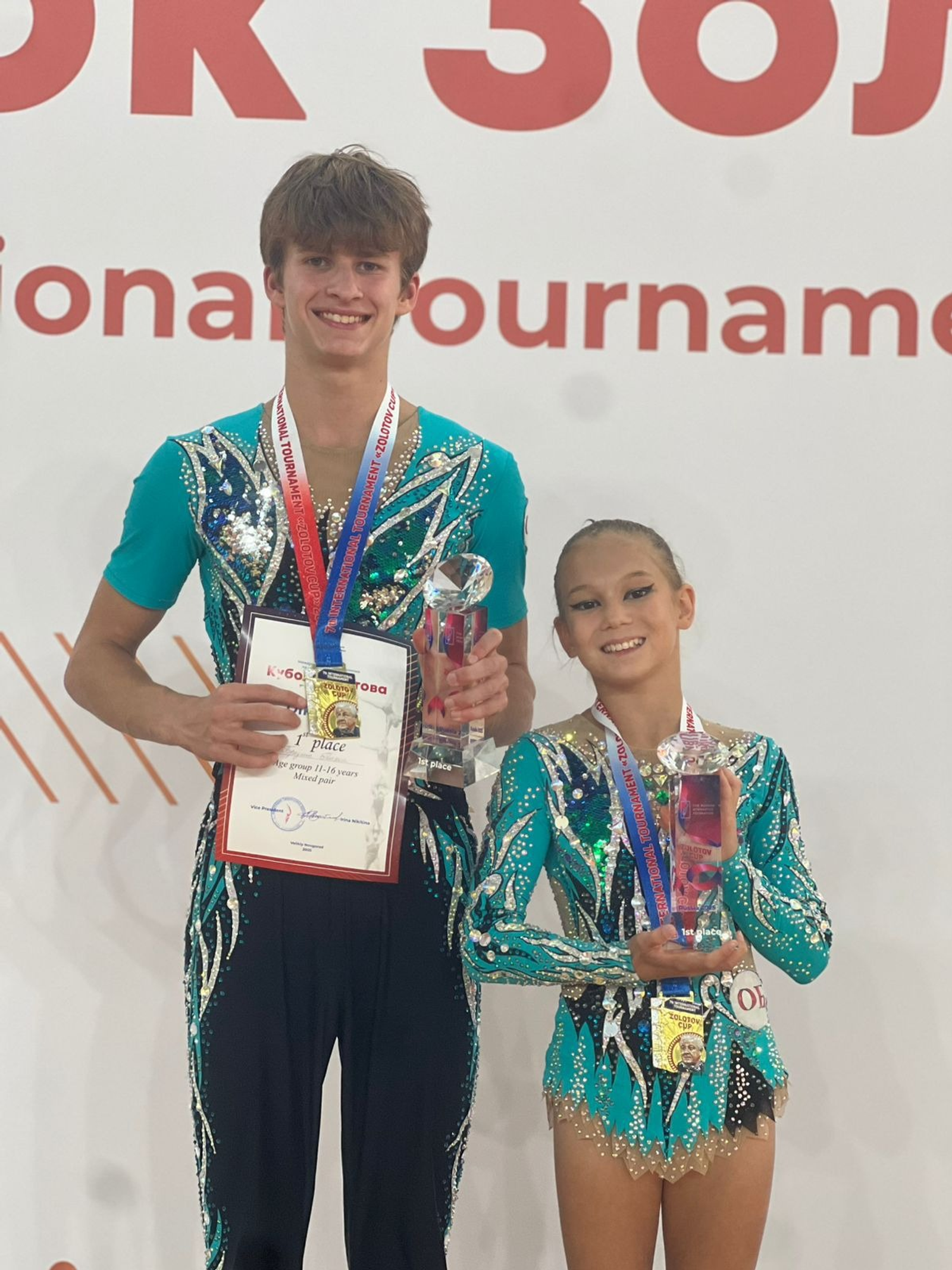 предоставлено Федерации спортивной акробатики имени А. Дергунова