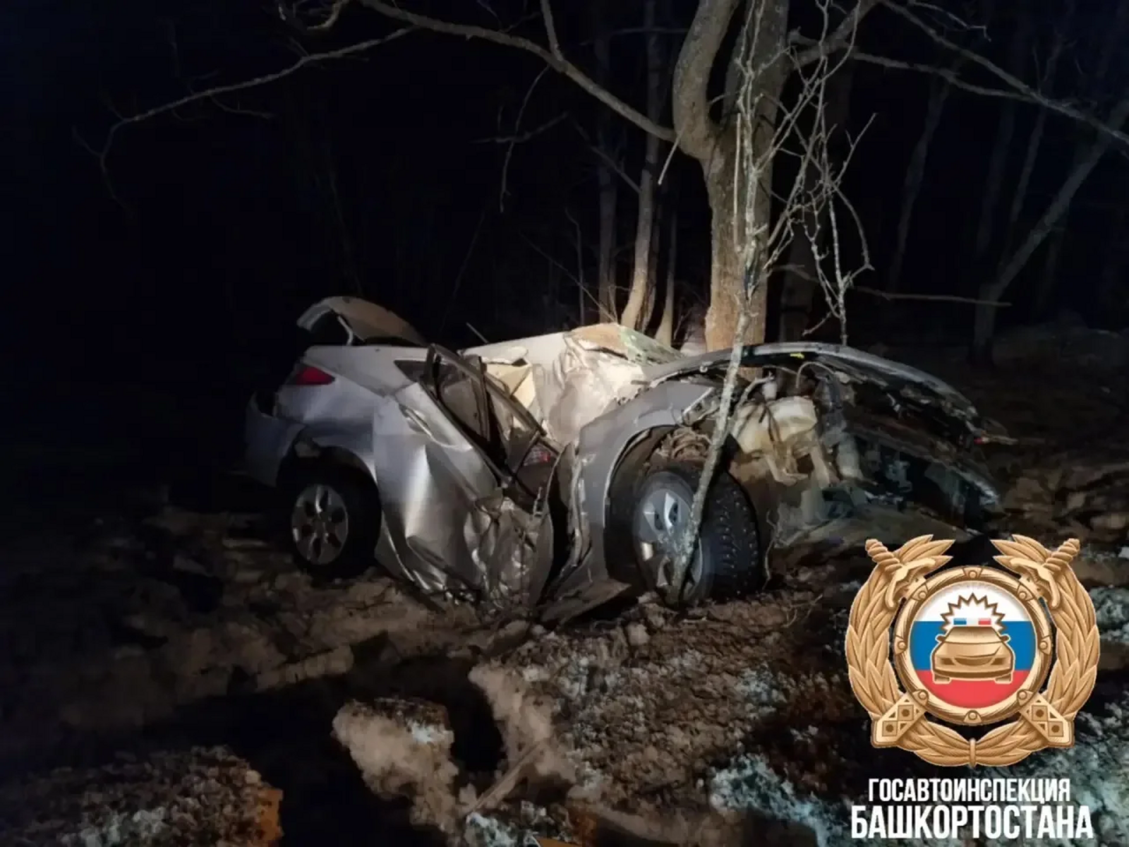 ГАИ Башкирии  В Башкирии в ДТП погибли двое