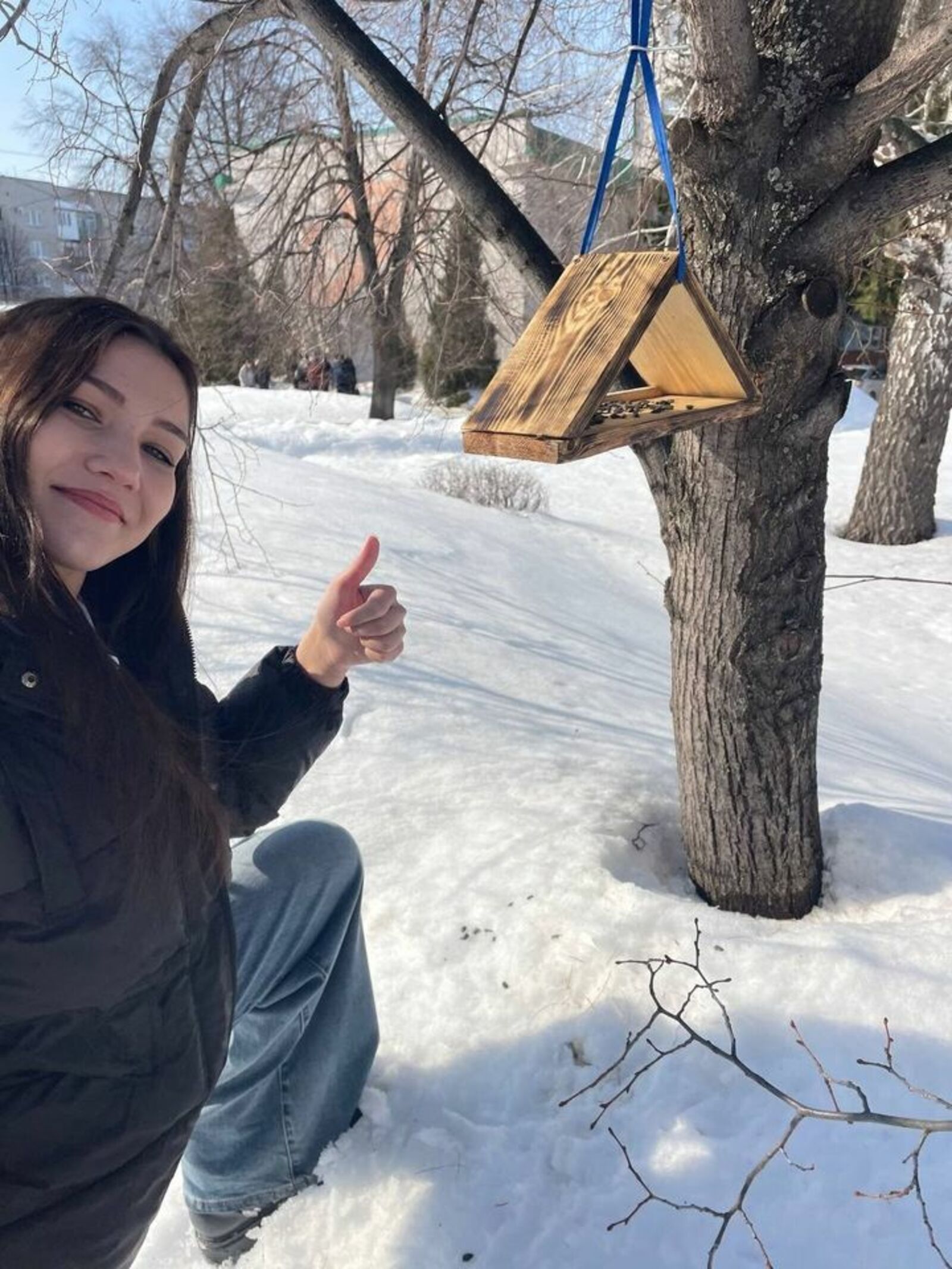 ОНК  Экологи Октябрьского продолжают заботиться о птицах