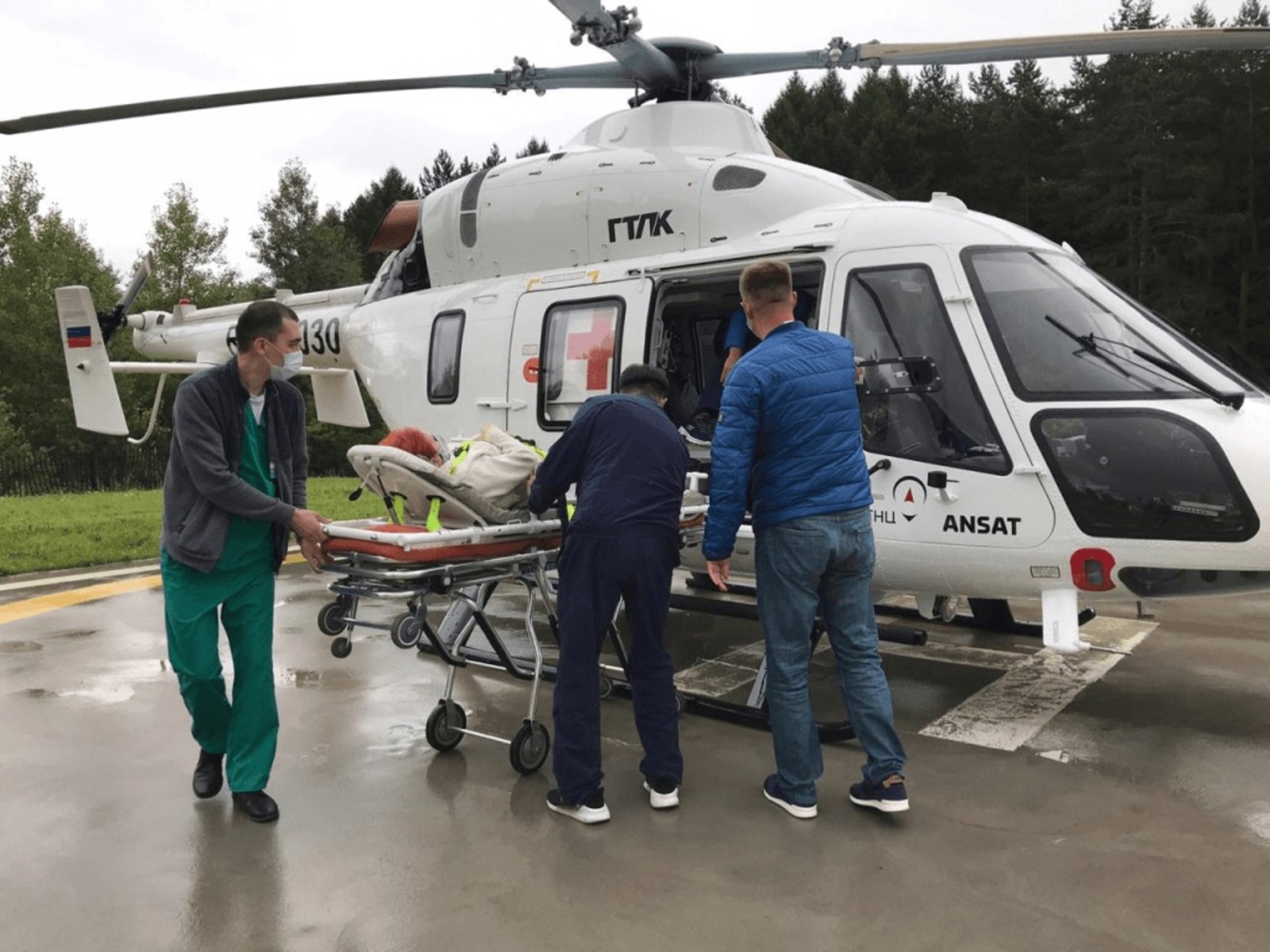 В Октябрьском планируют построить вертолетную площадку для оказания помощи населению