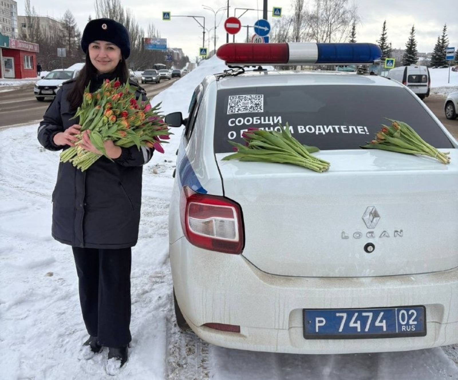 со страницы ВК Госавтоинспекции Октябрьского